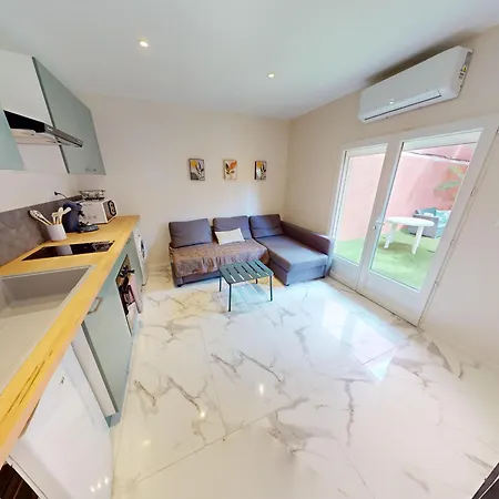 Lumineux 2 Min Plage, 35m² Avec Jardin Privatif, Wi-fi, Ideal Famille/amis, - Fr-1-785-16 アパート